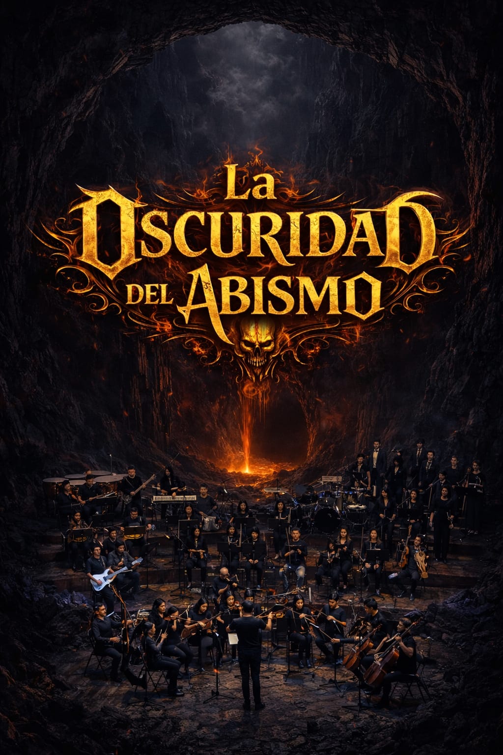 La Oscuridad del Abismo - Power Metal Sinfónico con orquesta completa en el Teatro Nacional de Guatemala