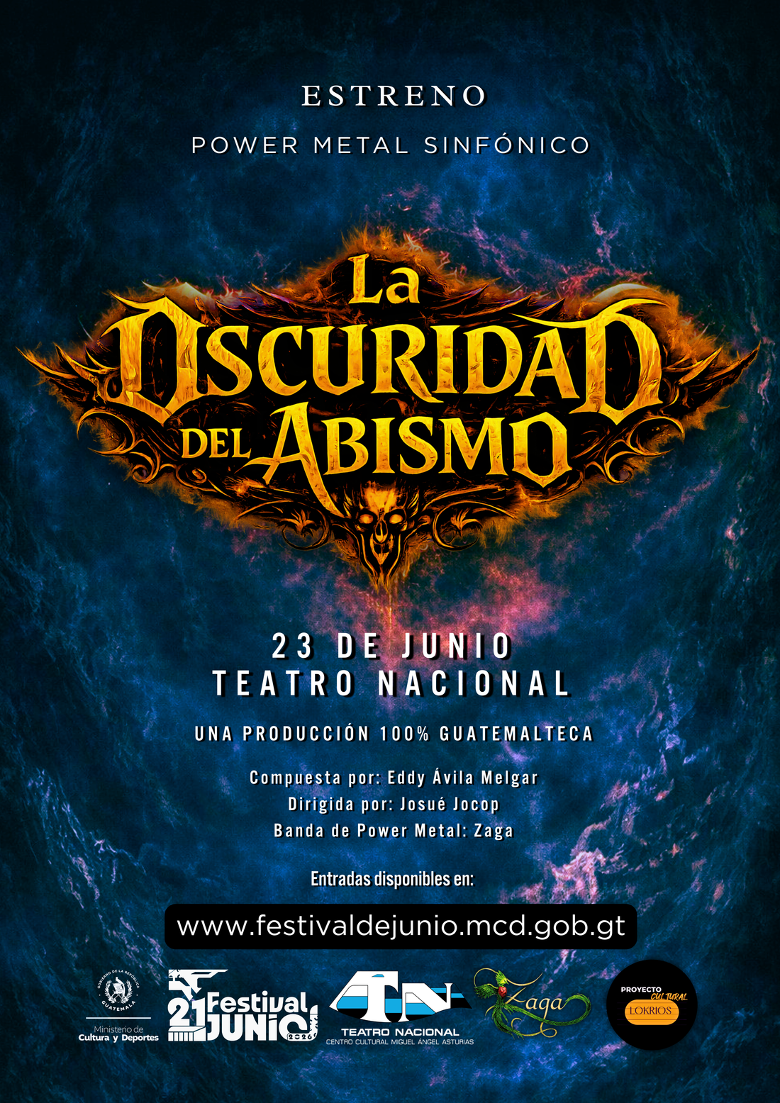 La Oscuridad del Abismo: Cuando el Power Metal Sinfónico Cobra Vida con Orquesta en Vivo