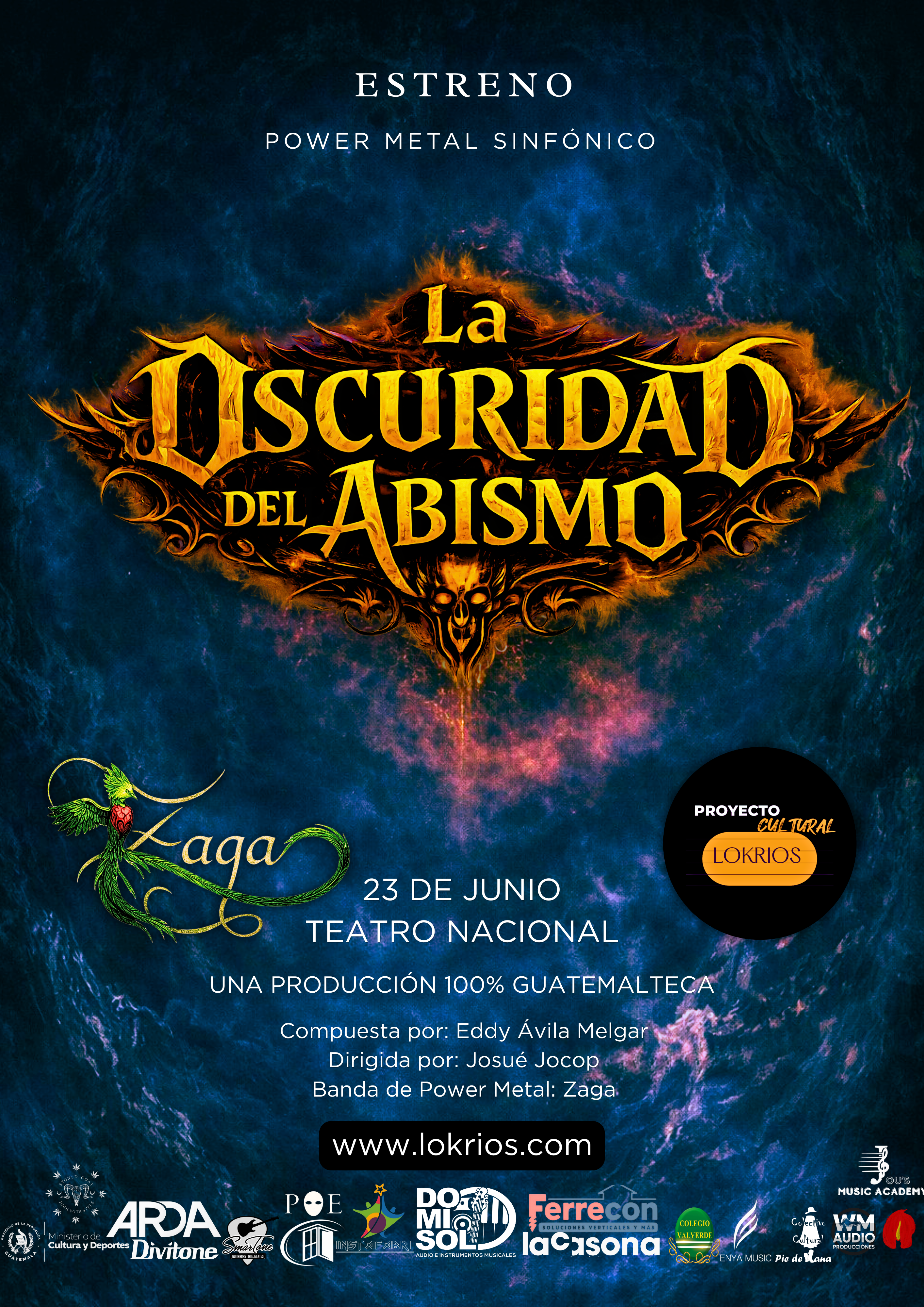 Entradas — La Oscuridad del Abismo | 23 de junio