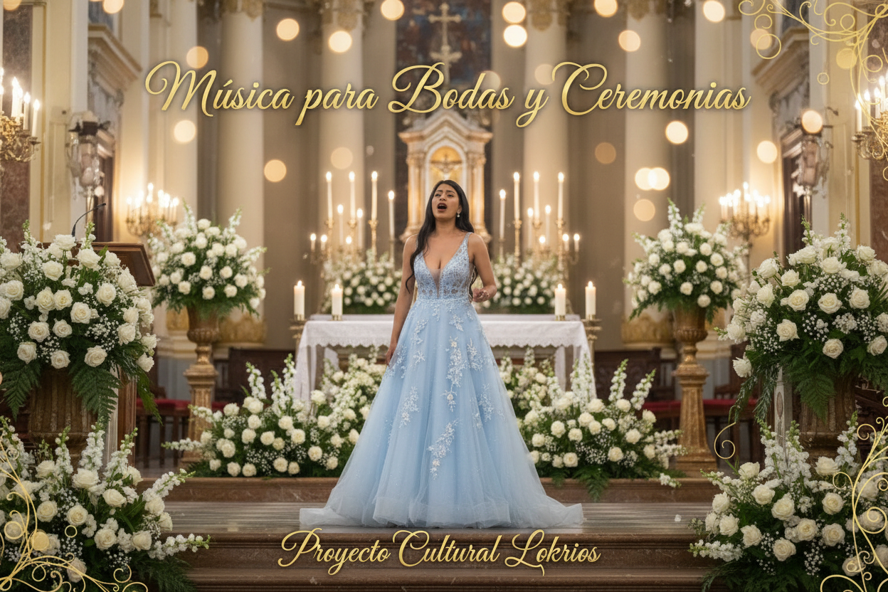 Banner de bodas con ambiente romántico